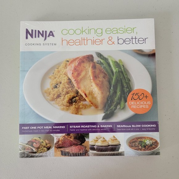 Ninja Cookbook Cooking Easier, Healthier & Better NEW - Picture 1 of 5